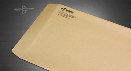 체크무늬레쟈크  대봉투